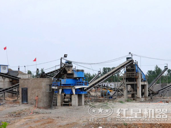 制砂設(shè)備投用現(xiàn)場 制砂設(shè)備投用現(xiàn)場
