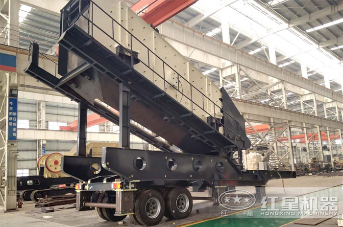 移動(dòng)式振動(dòng)篩沙機(jī)車(chē)間 移動(dòng)式振動(dòng)篩沙機(jī)車(chē)間