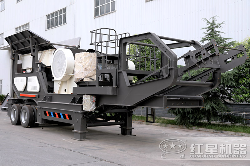 移動(dòng)式石頭碎沙機(jī)廠(chǎng)區(qū)展示