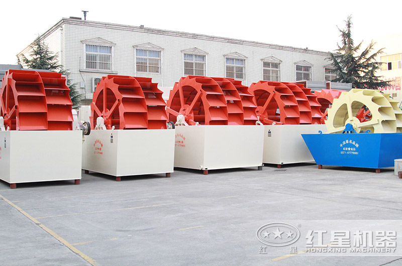 雙輪、三輪洗沙機設備展示圖