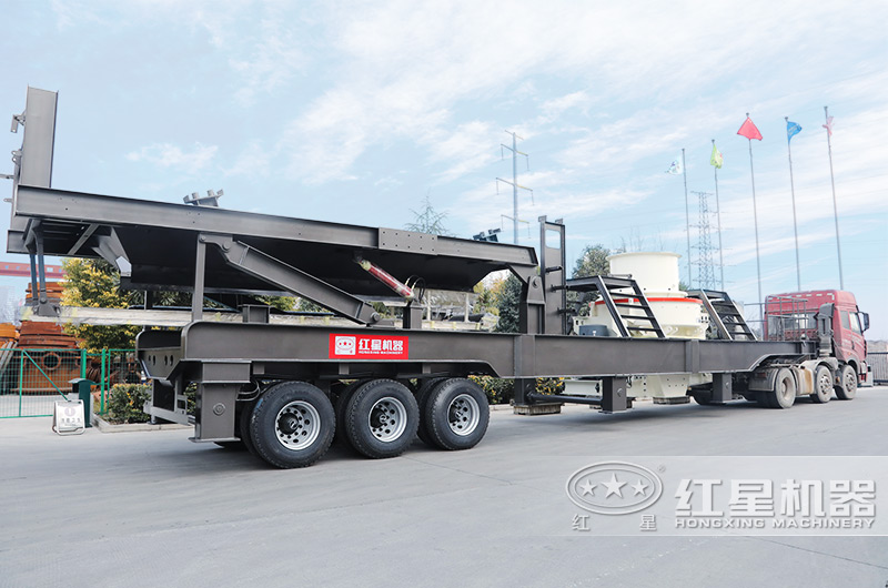 輪胎式移動制砂機