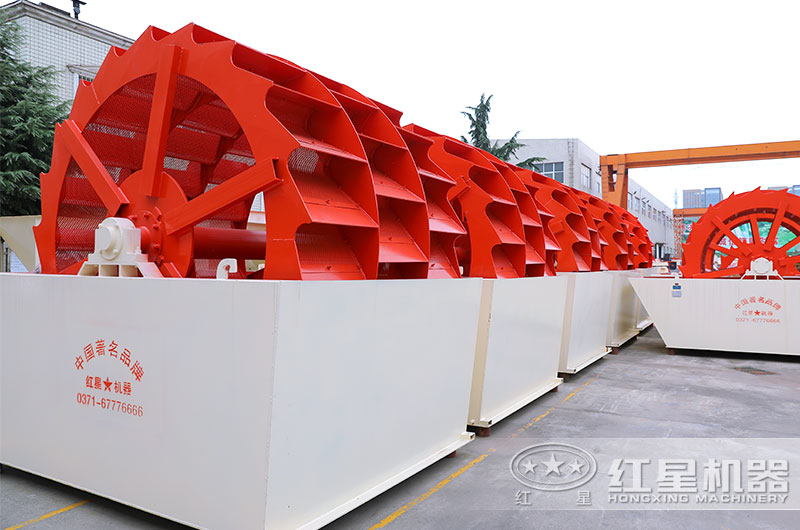 時產(chǎn)160噸洗沙機型號有哪些？搭配脫水篩減少細沙流失
