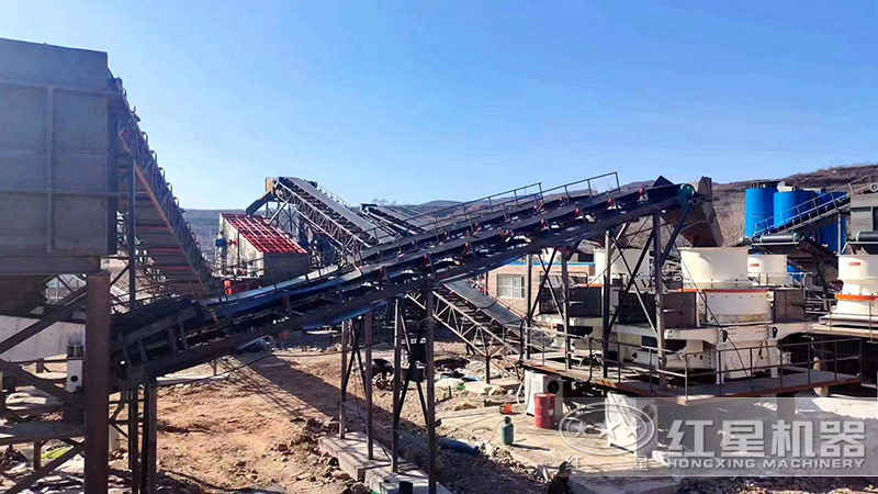 鵝卵石打成沙生產(chǎn)線配置方案及視頻大全，含價格