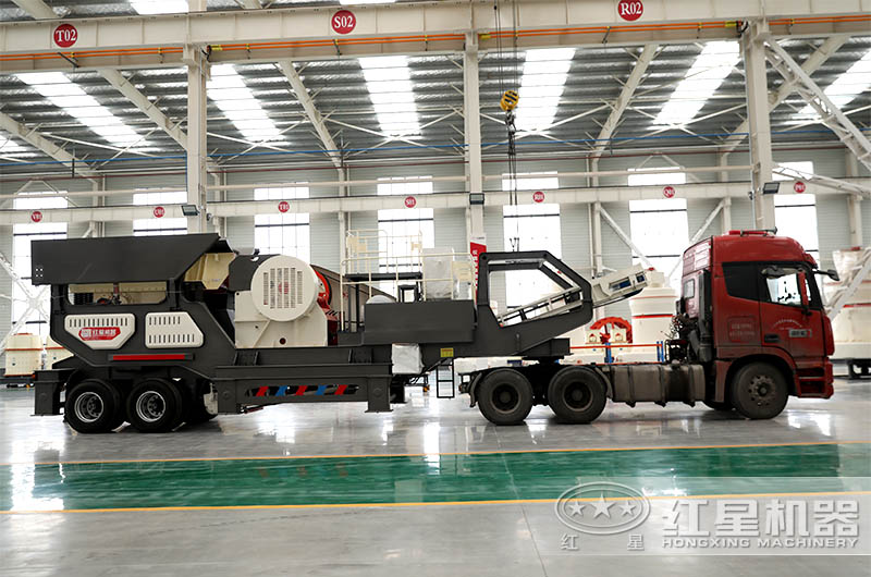 輪胎式破碎機(jī)多少錢一臺(tái)？（含輪胎式移動(dòng)破碎機(jī)圖片）