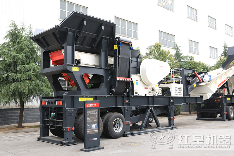 一小時產(chǎn)500噸石子的移動碎石機(jī)價格是多少，有沒有現(xiàn)場視頻